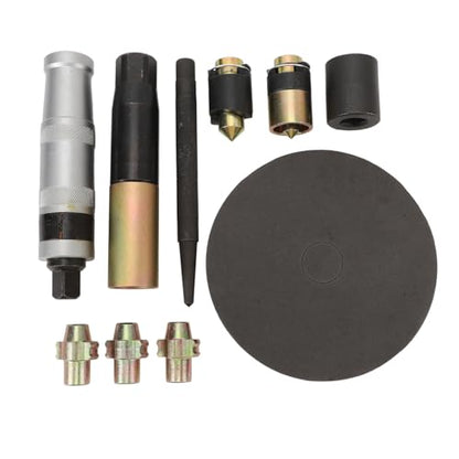 Universal Wheel Lock Removal Kit High Reliability Carbon Steel Heat Treated Wheel Nut Remover, Versatile Compatibility for Emergency, Ideal for Most Types of Locking Nuts, 10pcs Set Car Owners