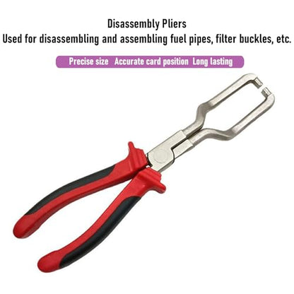 Hose Clamp Pliers Set, Fuel Line Caliper Set, Electrical Disconnect Fuel Filter Pliers Hose Remover Clamp Removal Tool for Tackle Wiring Repairs, Auto Maintenance