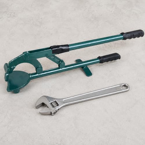 Manual Tire Bead Breaker, Heavy Duty Changer, Dark Green Tire Removal Tool for Motorcycle & Electric Vehicle