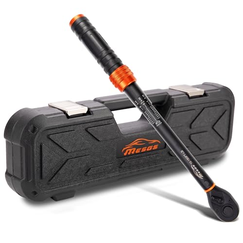 1/2-Inch Drive Click Torque Wrench, 10-180 Ft-Lb/13.6-244.0 Nm, Dual-Direction 72-Tooth Ratchet, ±3% Precision with Dual Scale Torque Wrenches for Bike, Motorcycle & Car - size: 1/2”DR 「10-180 FT-LB」