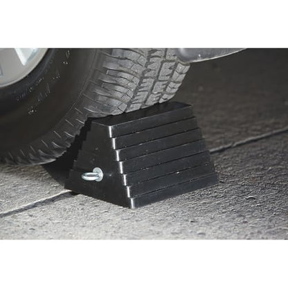 BluBird - Rmx Double-Sided Pyramid Wheel Chock With Eye Bolt (RWC01)