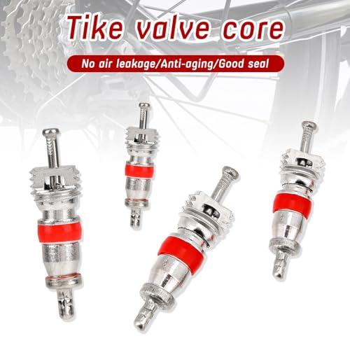200pcs Valve Stem Cores Replacement Kit, Tire Valve Stems Standard Valve Core Universal Tire Valve Core Kit, Premium Tyre Tire Valve Cores for Most Models of Cars, Trucks, Motorcycles and Bicycles