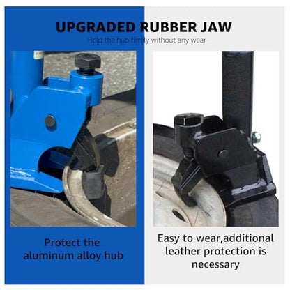 HKTE Manual Tire Bead Breaker for Aluminum Wheels, ATV Tires, Tractors, Trucks, Cars, and Heavy-Duty Tire Repair – Handle Design with U.S. Patented - color: Manual Tire Bead Breaker with handle