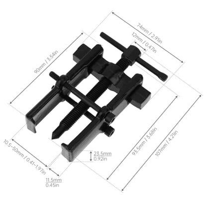 ChgImposs 3 Inch 2-Jaw Gear Puller, Adjustable CR-V Steel Bearing & Gear Separator Tool for Removing Bearings, Pulleys, Flywheels, Auto Mechanic Repair Tool - size: 3 inch
