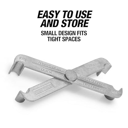 OEMTOOLS 25043 Fuel Line Disconnect Tool, For Releasing 5/16" and 3/8" Quick Connect Fuel Lines, Scissor-Style Design, Compatible with GM, Ford, Chrysler, and Mazda Vehicles - style: Scissor-Style (5/16"-3/8")