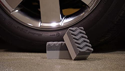 303 Tire Shine Applicator Pads, 2-Pack | Soft applicator pads provide even tire dressing application with less mess.