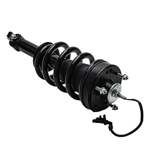 Detroit Axle - 4pc Struts Shocks for Chevrolet Suburban Tahoe GMC Yukon XL Cadillac Escalade ESV, 2 Front Struts Coil Spring Assembly 2 Rear Shock Absorbers Replacement Suspension - size: 4AQ47996-V1/ Big strut kit