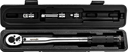 EPAuto 3/8-Inch Drive Click Torque Wrench 10-80 ft-lb. / 13.6-108.5 Nm 1.5" Wx1 Dx14.5 H - size: 3/8 Inch Drive (10-80 ft.-lb.)