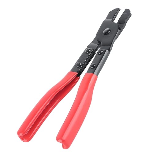 CV Boot Clamp Pliers Carbon Steel Ear Type CV Boot Clamp, Universal Heavy Duty CV Boot Clamp Pliers Kit for All Earless Type CVJ Boot Clamps, 8.5 In Ear type CV Boot Clamp Plier