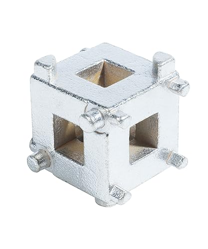 RACOONA Brake Caliper Compression Tool,Car Rear Disc Brake Piston Tool,Car Accessories Caliper Piston Compressor Tool,3/8" Disc Brake Piston Caliper Wind Back Cube Tool,Fits Rear Disc Brakes on Cars