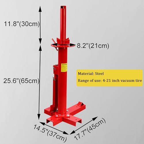 Manual Tire Changer for 4" to 21" Tires Portable Hand Bead Breaker Mounting Tool Car Tire Changing Tool for Small Auto Shop