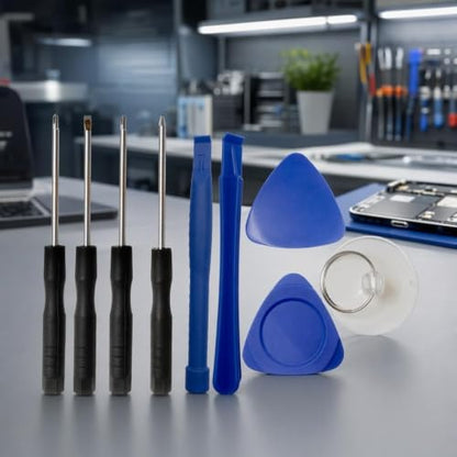 Spudger Pry Tool Kit 9 Piece Opening Tool, Plastic & Metal Spudger Tool Kit, Ultimate Prying & Open Tool for iPhone, Laptop, iPad, Cell Phone, MacBook, Tablet, Computer, Electronics Repair