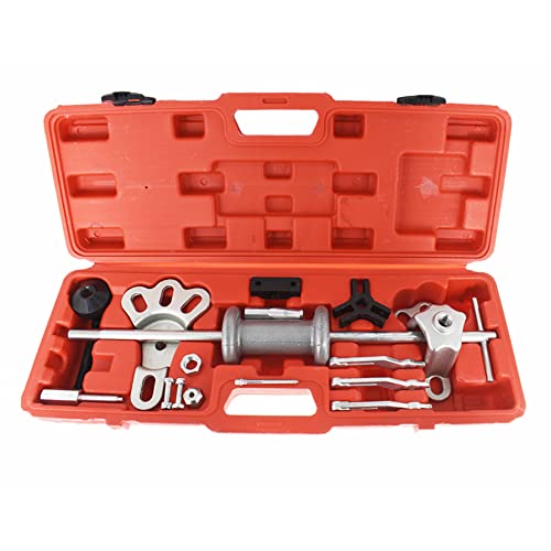 GXYWADY 9-Way Slide Hammer Puller Assembly Front Wheel Rear Axle Dent Shaft Hub Bearing Remover Kit