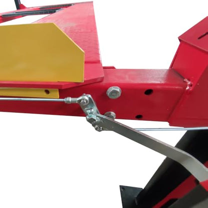 KATOOL 9500lbs Heavy Duty 4/Four Post Car Lift 3.0HP Lifting Capacity, 84" Max Lifting Height, Aluminum Ramp, with Caster(Moving Kit) Oil Tray Jack Tray, Storage Parking Car Lift Home Service, 110v