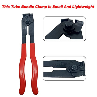 For Auto/ATV Most Cars CV Joint Boot Clamp Pliers,Ear Clamps Pliers,Small/Large Joint Axle Boot Clamp,Universal Adjustable Stainless Steel Drive Shaft CV Boot Clamp