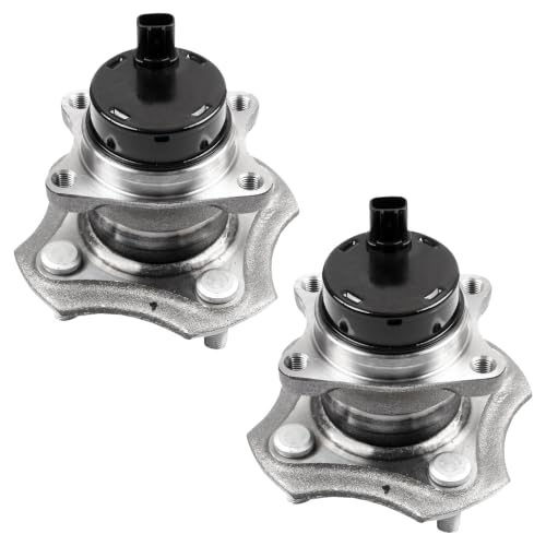 ECCPP Rear 2PC Wheel Hub Assembly for 2004-2006 for Scion xB 2000-2005 | for Toyota Echo 2PC Wheel Hub Bearings W/ABS 512209 - size: 512209*2