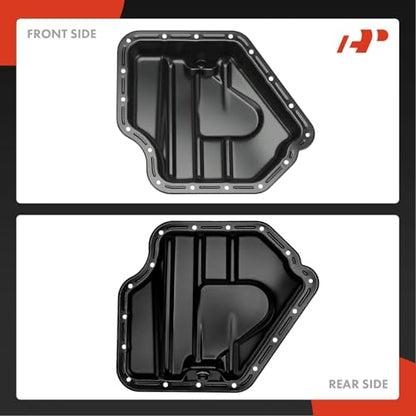 A-Premium Lower 3.6L Engine Oil Pan Sump with Plug, Gasket & Bolts | Compatible with Dodge Grand Caravan 2011-2020, Journey, Avenger & Chrysler Town & Country 200 & Ram ProMaster 1500 2500 - style: Complete Oil Pan Kit