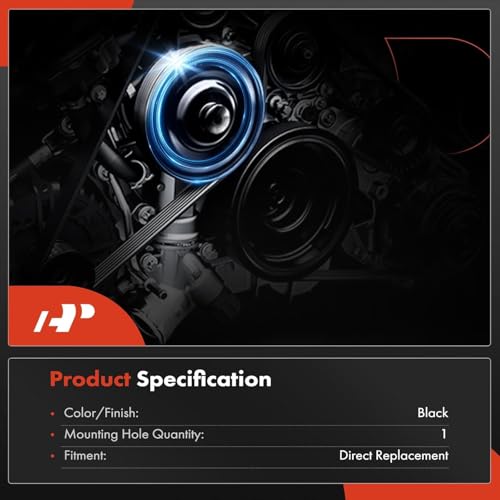 A-Premium Engine Harmonic Balancer Pulley Compatible with Ford F150, F250, F350, Mustang, Thunderbird, Custom, E150 E250 E350 Econoline & Lincoln Town Car, Continental & Mercury Cougar, 4.2L 5.0L 5.8L