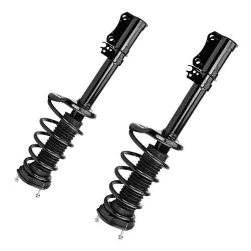 PHILTOP Rear Struts Shock Absorber Fit For Highlander FWD 2001 2002 2003, Complete Struts with Coil Spring Assembly, Quick Suspension Loaded Struts 171497L 171496R 2PCS SAA164 - size: 2001-2003 Toyota Highlander