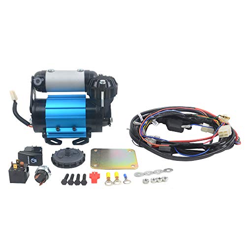 CKMA12 High Output 12V Air Compressor System Single Motor Replacement for Tire Inflating and Air Locker Differentials - color: Single Motor