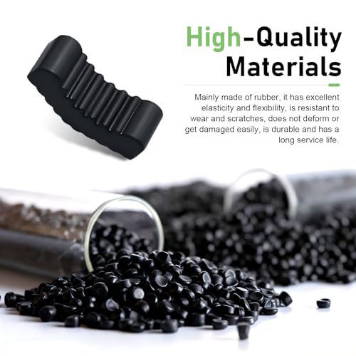 2 PCS 2-3 Ton Jack Stand Pads for Car, Anti-Slip Rubber Floor Jack Pad, Load-Bearing, Universal for Most Cars, Trucks, SUVs (Black) - color: 3 Ton #Black