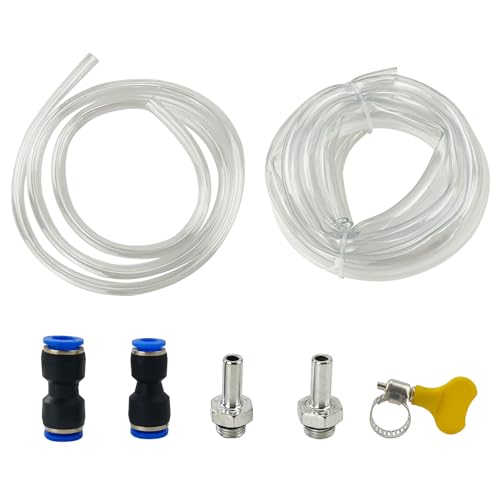 100W Electric Oil Diesel Fluid Transfer Pump with Tubes Oil Extractor Pump Gear Pump for Car/Marine/RV/Boat/Motorcycle