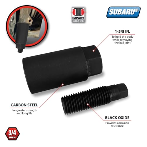 Performance Tool W83052 Ball Joint Puller, Carbon Steel, Heat-Treated, Black - style: Subaru Ball Joint Puller