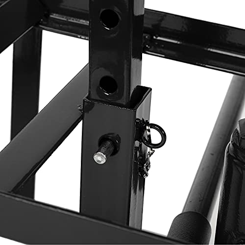 TYFYB 2 Pack Black 10000lbs Capacity Low Profile Car Lift Service Ramps Truck Trailer Garage Automotive Hydraulic Lift Repair Frame Lift Height Hydraulic Vehicle Ramps, CY0665