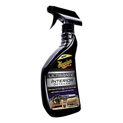 Meguiar's G16216 Ultimate Interior Detailer, Protects Interior Surfaces from Dirt and Grime, Leaves Your Surfaces Protected from UV Rays and Giving It a Lasting Finish, 15.2 Oz Spray Bottle - size: 15.2 Fl Oz (Pack of 1)