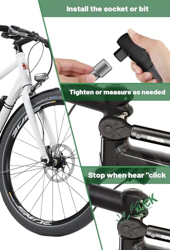 71pcs Bike Torque Wrench Set, Inch Pound Torque Wrench 1/4 Inch Drive, Bike Tool Kit, Bike Torque Wrench Set 10-230 Lbf.in(1.1-25.9N.m) Pro Bicycle Tool Kit (71PCS 10-230 Lbf.in) - size: 71PCS 10-230 Lbf.in