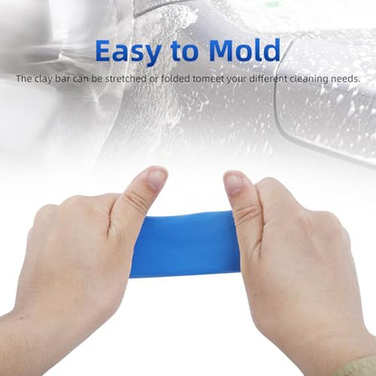 IPELY 4 Pack 100g Car Clay Bar Auto Detailing Magic Clay Bar Cleaner for Car Wash Car Detailing Clean
