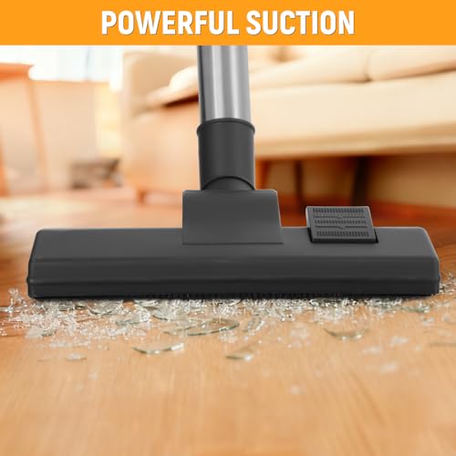 Hoteche 20 Gallon Wet Dry Vacuum Cleaner, Industrial Shop Vac with 5-Piece Accessories, Dual-Motor, Metal Tank, for Garage, Workshop, Basement Flood Cleanup - size: 20Gal