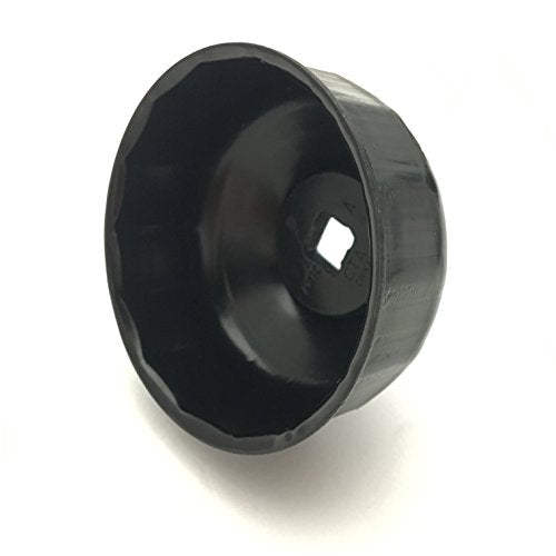 CTA Tools A270 Cap-Type Oil Filter Wrench, 65mm x 14 Flute - Compatible with Subaru - Professional Grade, Black Finish, Precision-Stamped, Deep-Reach, 3/8-Inch Drive, Oil Filter Wrench - size: 65mm x 14 Flute - Compatible with Subaru