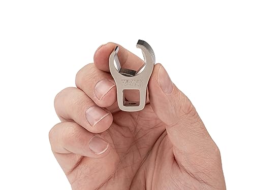 TEKTON 3/8 Inch Drive x 16 mm 6-Point Flare Nut Crowfoot Wrench | WCF16216 | Made in USA - size: 16 mm