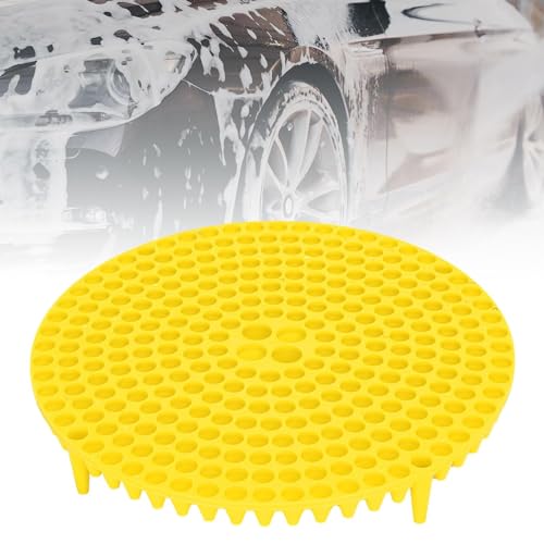 Premium Car Wash Bucket Insert for Vehicle Cleaning, Yellow - color: Yellow