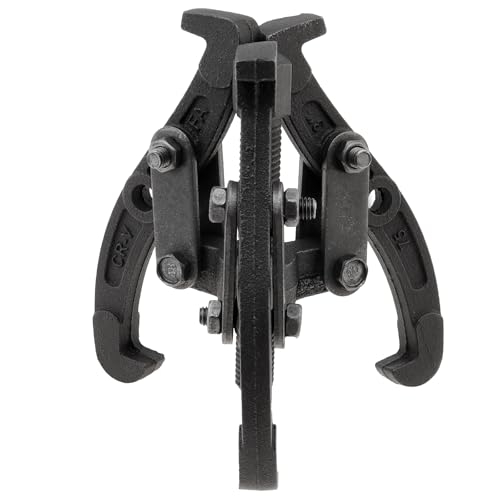 ChgImposs Multifunction Standard Carbon Steel 2 Jaw / 3 Jaw Bearing Puller with 4 Single Hole Claw Pullers for Car/Mechanical Repairing (3 Inch) - size: 3 Inch
