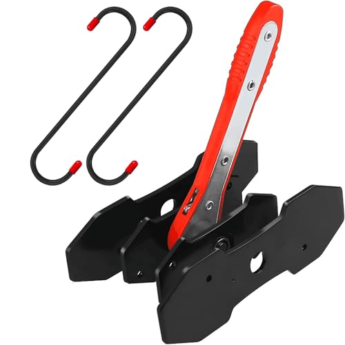 Brake Tools, Brake Caliper Tool, Brake Caliper Compression Tool | Caliper Piston Compressor Tool with 360 Degree Swing Ratchets, Brake Caliper Press Tool with Brake Caliper Hooks, Red - color: red