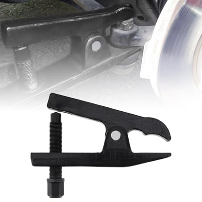 ChgImposs 6.3 Inch Ball Joint Separator, Adjustable Ball Joint Removal Tool, Heavy Duty High Carbon Steel with Black Oxide Pins, Universal Fit for Cars, Trucks & SUVs (Black) - color: Black