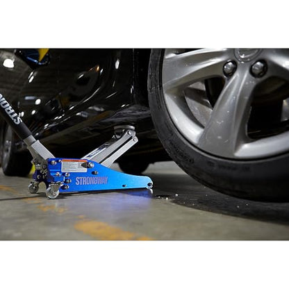 Strongway Aluminum/Steel Floor Jack, 1.5-Ton Capacity - style: 1.5 Ton