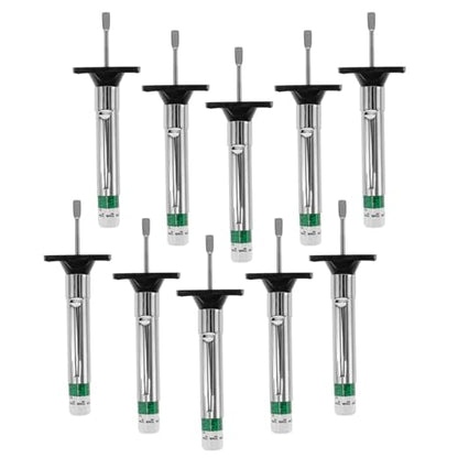 TOYANDONA Tire Tread Depth Gauge Tool Color Coded Tire Depth Indicator 10pcs with Accurate Measurement and Universal Fit Stainless Steel and Plastic Construction