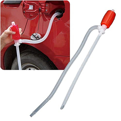Manual Siphon Water Liquid Hand Transfer for Oils Fuel Kerosene or Water Hand Liquid