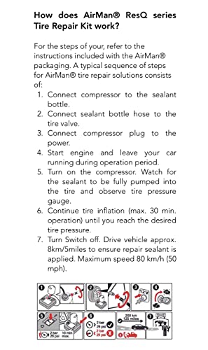 AirMan ResQ Tire Repair Kit - color: Mobility Kit