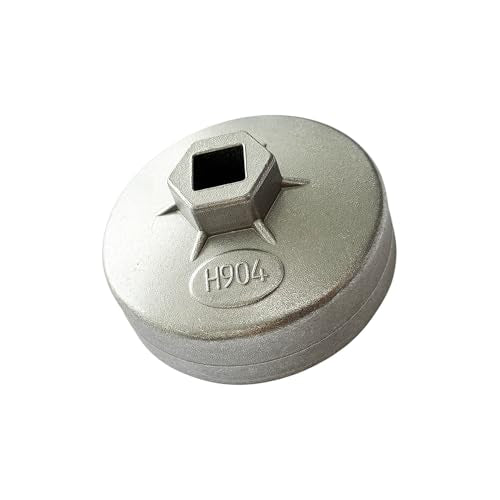 Oil Filter Wrench, 79mm 15 Flutes Heavy Duty Aluminum Alloy Oil Filter Cap Removal Tool, Compatible with Mercedes Benz, Audi, VW, Porsche, Mazda, Sprinter, 0.53" Drive Oil Filter Socket - size: 79mm