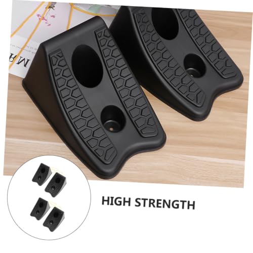 4pcs Tire Support Pad Set Heavy Duty Wheel Chocks for Cars Trucks RVs Anti-Slip Design for Safety and Stability