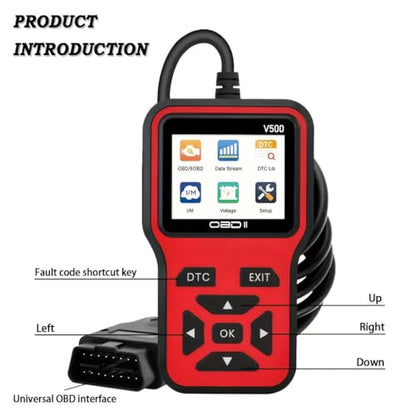 OBD2 Scanner for Hyundai Palisade 2020 2021 2022 2023 2024 2025 2026, Engine Code Reader Live Data Reading Plug-and-Play Scan Tool Portable Handheld Car Diagnostic Tool