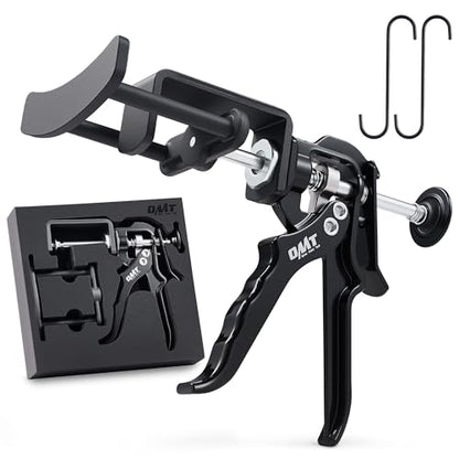 OMT Dual Piston Brake Caliper Compressor Brake Piston Compressor Tool | Retracts single & dual pistons, fits most cars, SUVs & trucks, 377 lb force, aluminum & steel, molded EPE foam case - style: Dual Piston