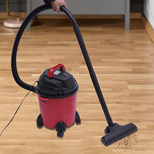 4 Gallon Wet Dry Vacuum Cleaner, 3 in 1 Shop Vacuum Cleaner Machine Floor Cleaner with Blower Function for Car Home Garage Pet Hair