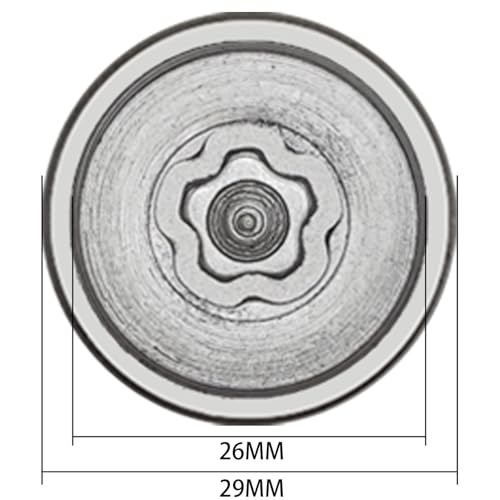 064 Wheel Locking Nut Key for BMW Mini, Socket (OD 29mm-ID 26mm) | Wheel Lock Nut Socket Adapter, Anti-Theft Lug Nut Removal Tool, Anti-Theft Screw Remover, Repair Tool, Tyre Fitting, garage - size: Socket 064