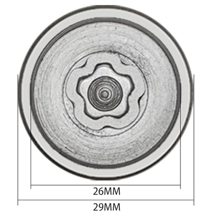 064 Wheel Locking Nut Key for BMW Mini, Socket (OD 29mm-ID 26mm) | Wheel Lock Nut Socket Adapter, Anti-Theft Lug Nut Removal Tool, Anti-Theft Screw Remover, Repair Tool, Tyre Fitting, garage - size: Socket 064