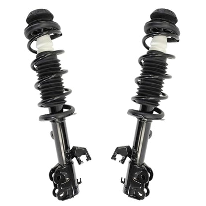 Detroit Axle - 2 Front Struts for 2012-2020 Nissan Versa 2014-2019 Versa Note, 2013 2014 2015 2016 2017 2018 2019 Struts with Coil Spring Assembly Suspension Shock Ready Strut Replacement - size: 11358_11359/Pair